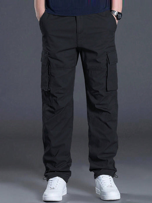 Flap Pocket Side Cargo Pants