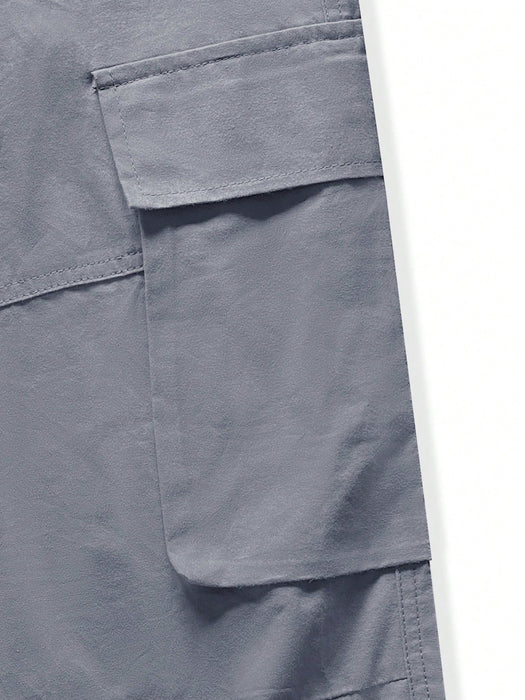 Flap Pocket Side Cargo Pants