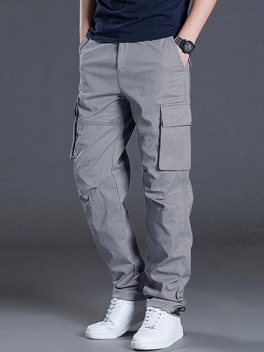 Flap Pocket Side Cargo Pants