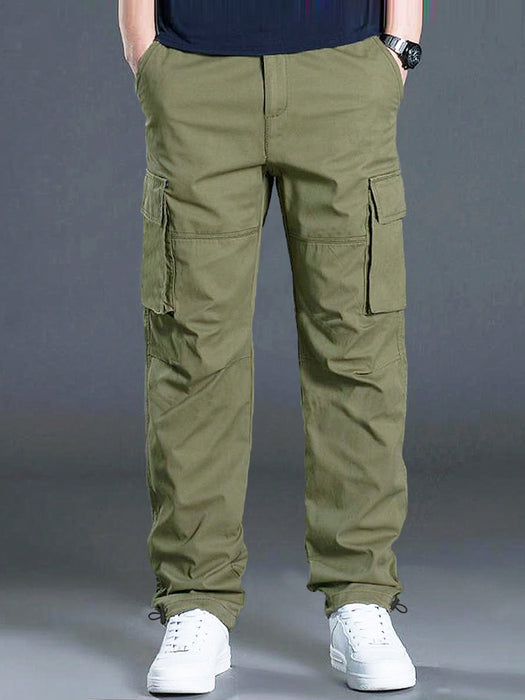 Flap Pocket Side Cargo Pants