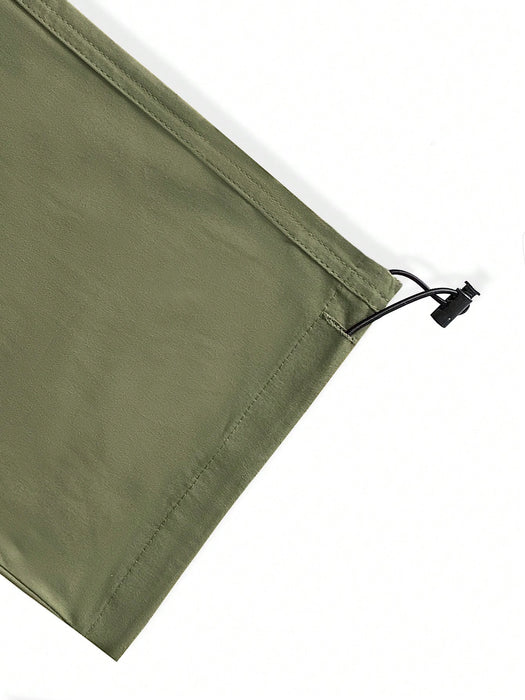 Flap Pocket Side Cargo Pants