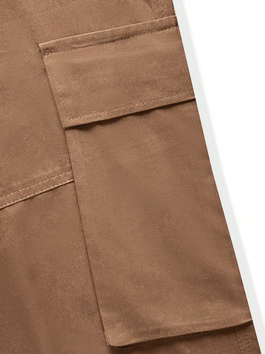 Flap Pocket Side Cargo Pants