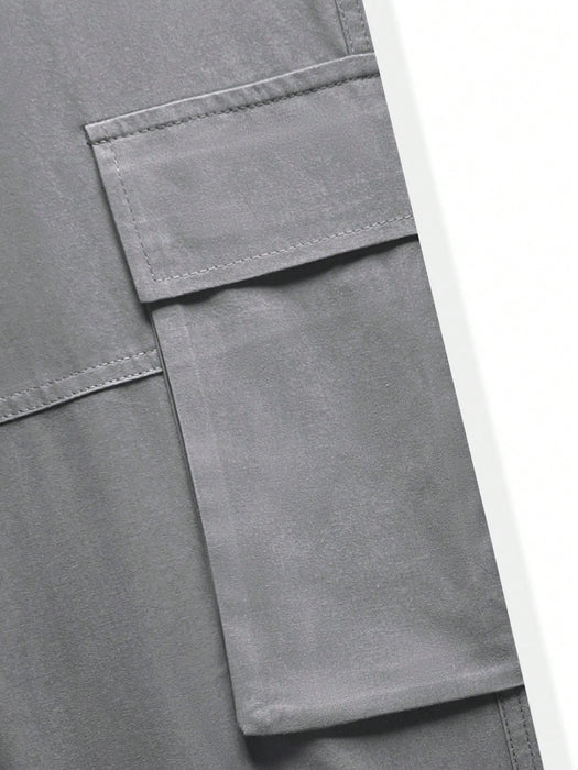 Flap Pocket Side Cargo Pants