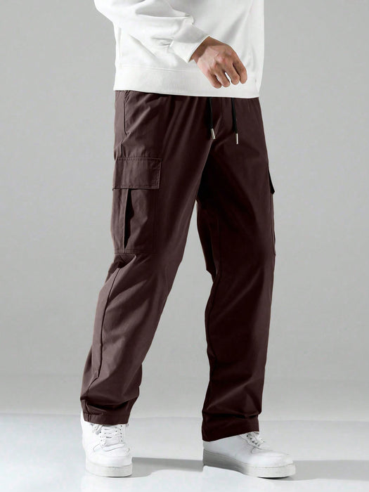 Flap Pocket Side Cargo Pants