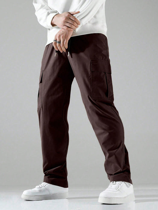 Flap Pocket Side Cargo Pants