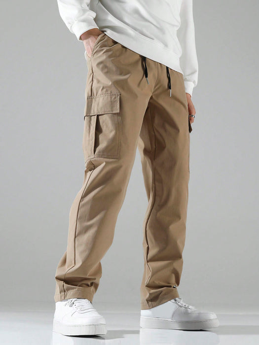 Flap Pocket Side Cargo Pants