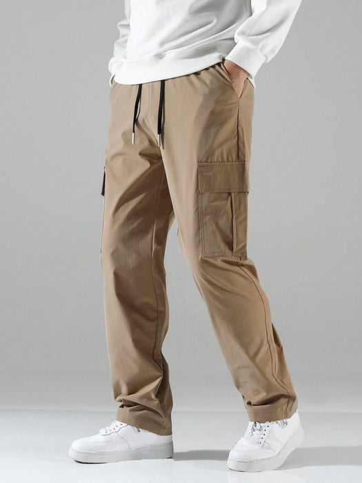 Flap Pocket Side Cargo Pants