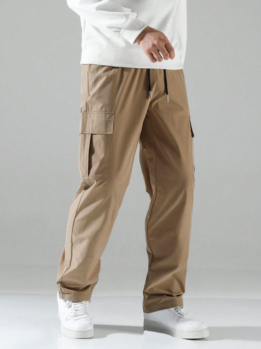 Flap Pocket Side Cargo Pants