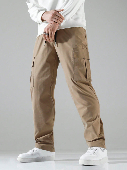 Flap Pocket Side Cargo Pants