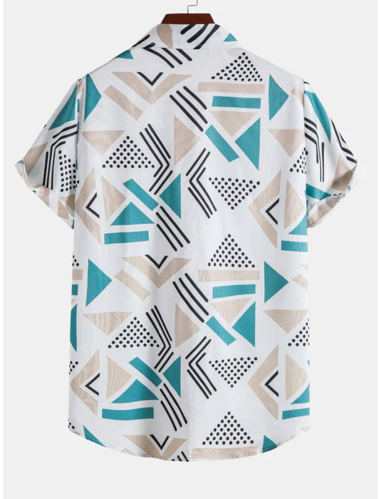 Geometric Patterned Shirt