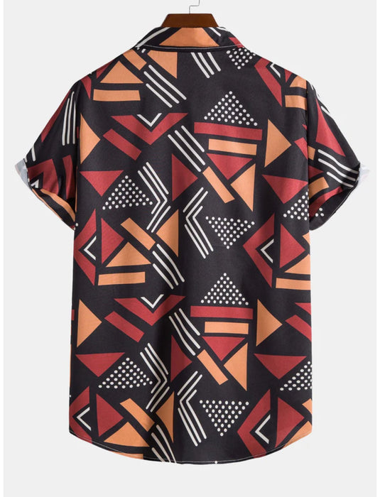 Geometric Patterned Shirt