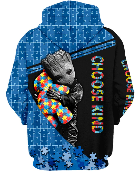 Groot Zip Up Hoodie