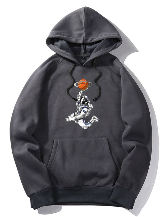 Astronaut Print Hoodie