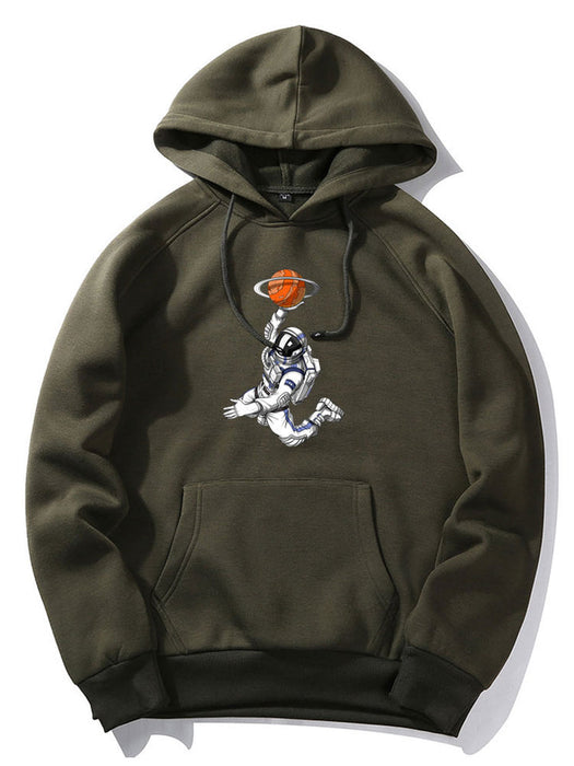 Astronaut Print Hoodie