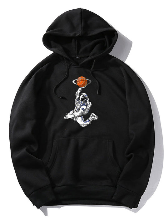 Astronaut Print Hoodie