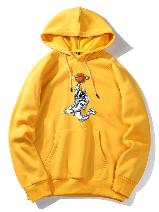 Astronaut Print Hoodie