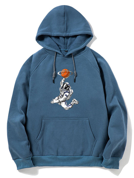 Astronaut Print Hoodie