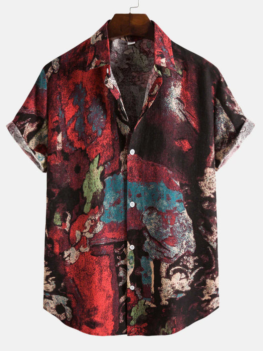 Abstract Oil Painting Shirt