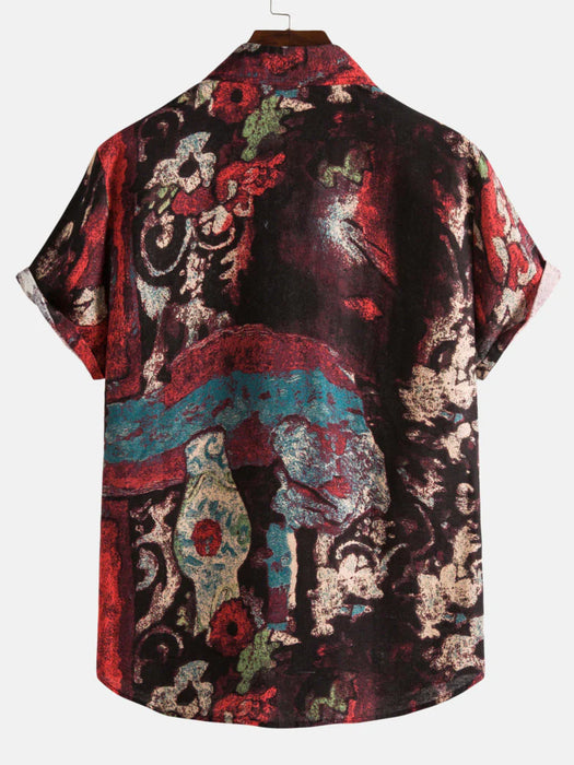 Abstract Oil Painting Shirt