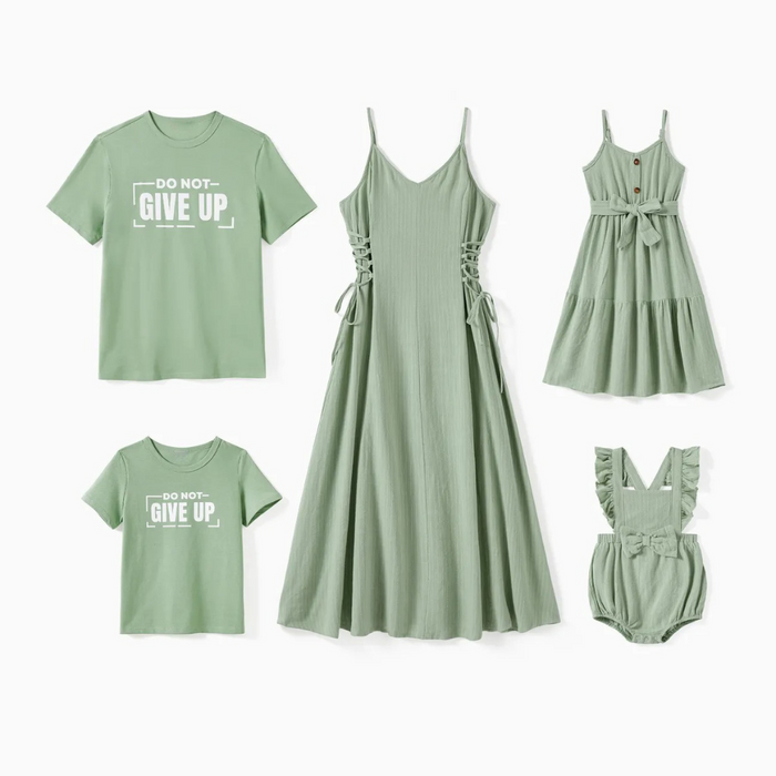 Inspirational Comfort Wear Family Matching Outfit Set