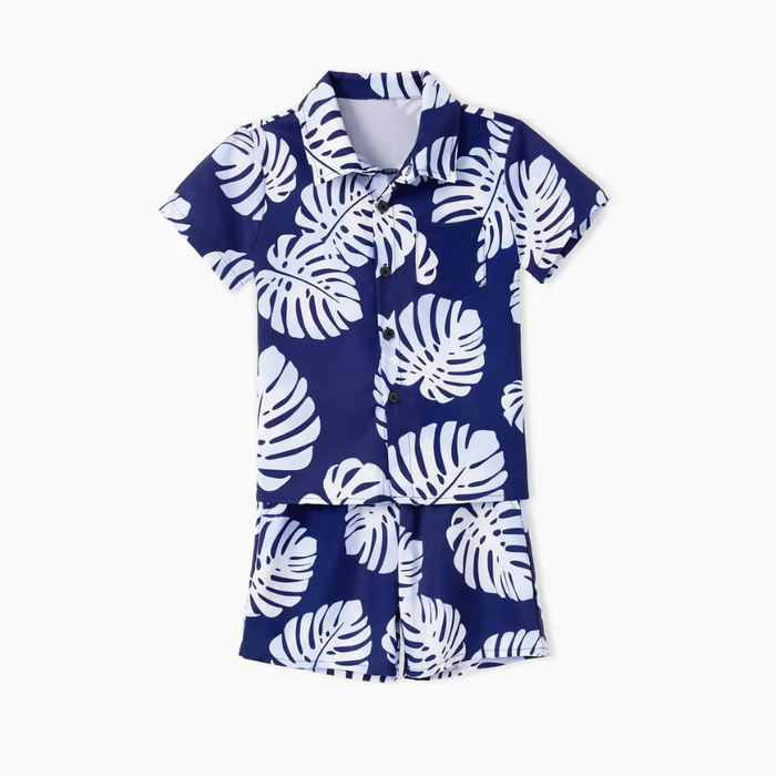 Island Vibes Family Matching Outfit Set