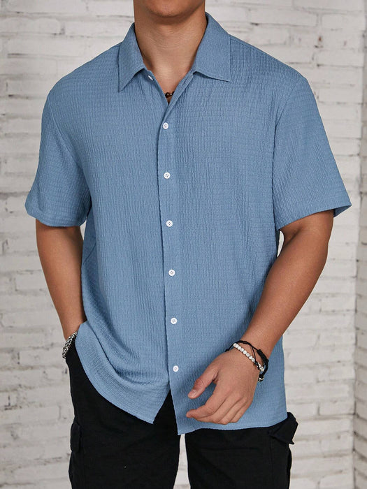 Loose Fit Comfy Button Up Shirts