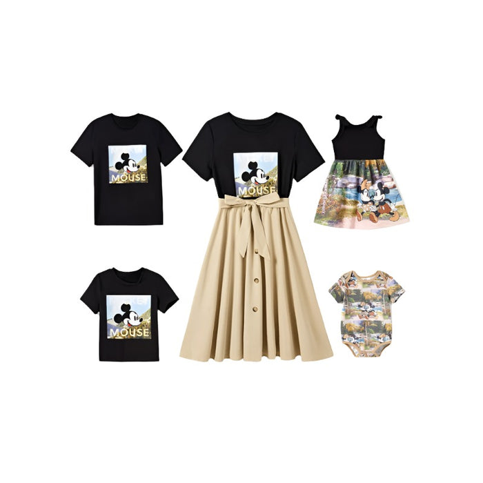 Mickey And Friends Family Clothing Set