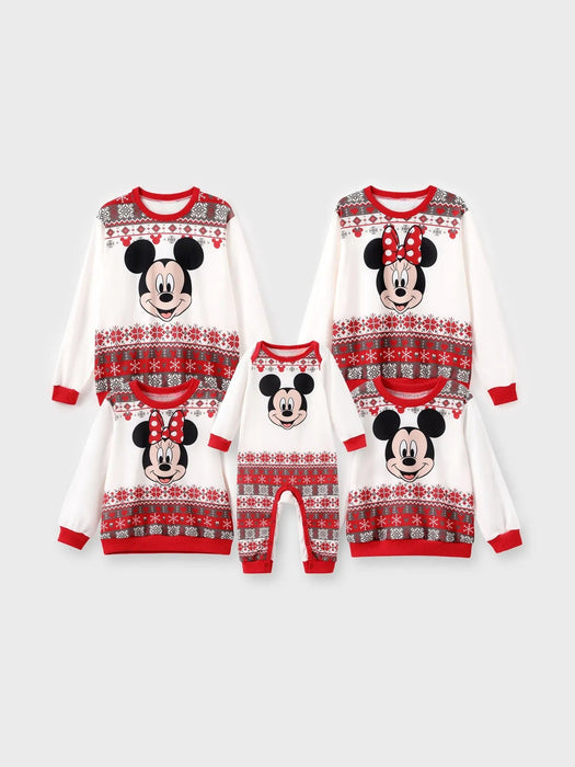 Mickey And Friends Family Matching Christmas Sweatshirt Set