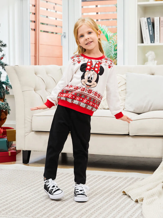 Mickey And Friends Family Matching Christmas Sweatshirt Set