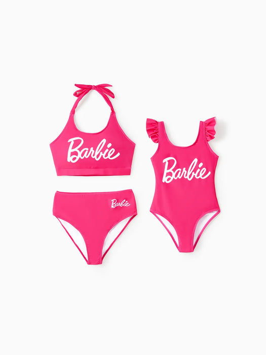 Mommy And Me Barbie Family Matching Swimsuit Set