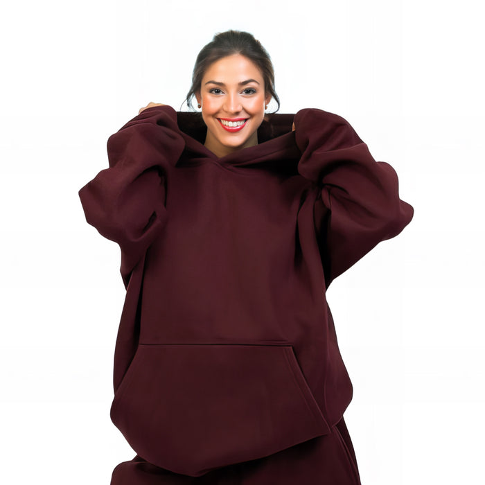 Oversized Hoodie With Pocket