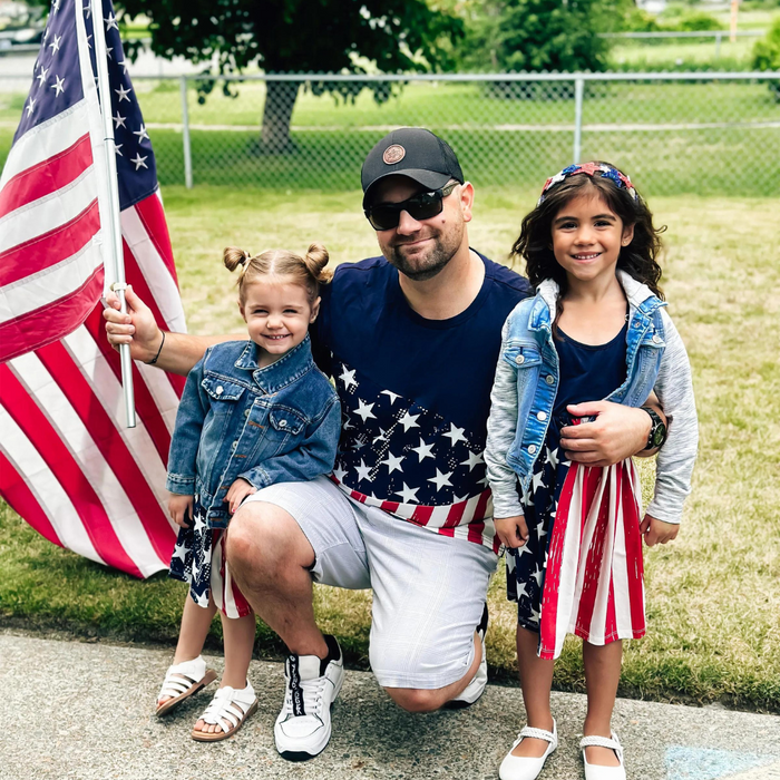 Patriotic Family Matching Outfit Set