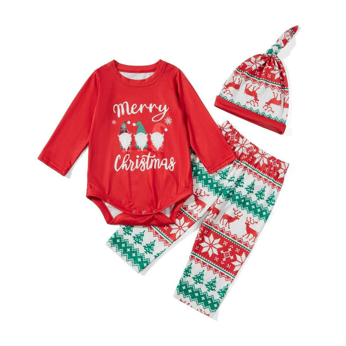 Christmas Print Family Matching Pajamas