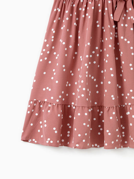 Polka Dot Ruffle matching Set