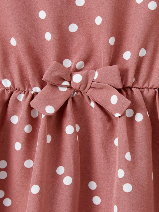 Polka Dot Ruffle matching Set