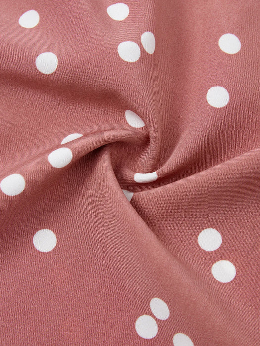 Polka Dot Ruffle matching Set