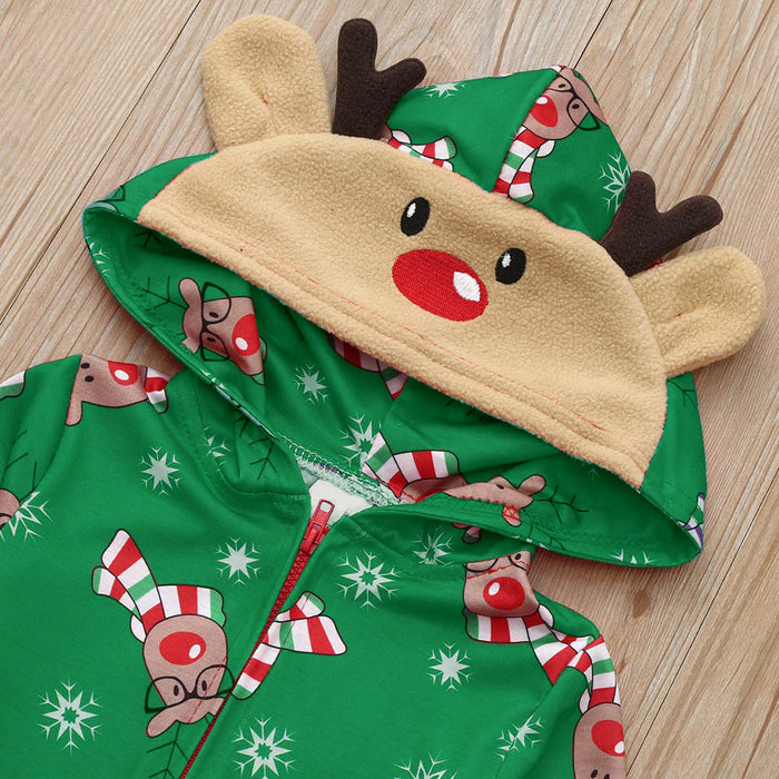 Christmas Funny Reindeer Matching Family Outfits