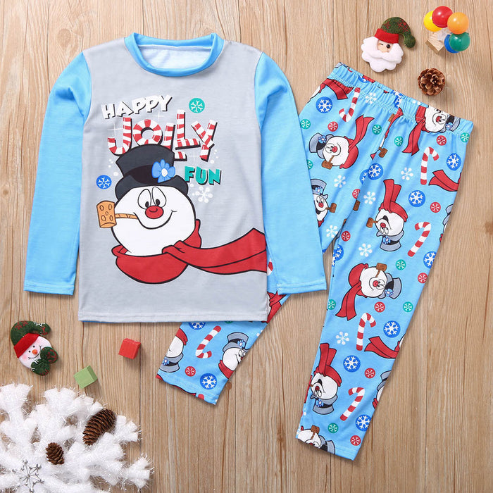 Christmas Snowman Matching Family Outfits