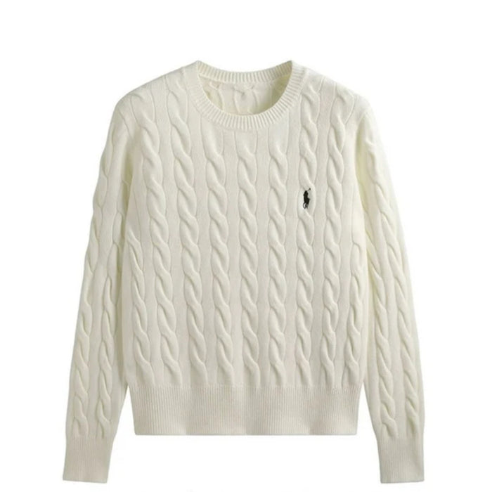 Classic Ribbed Knit Sweater