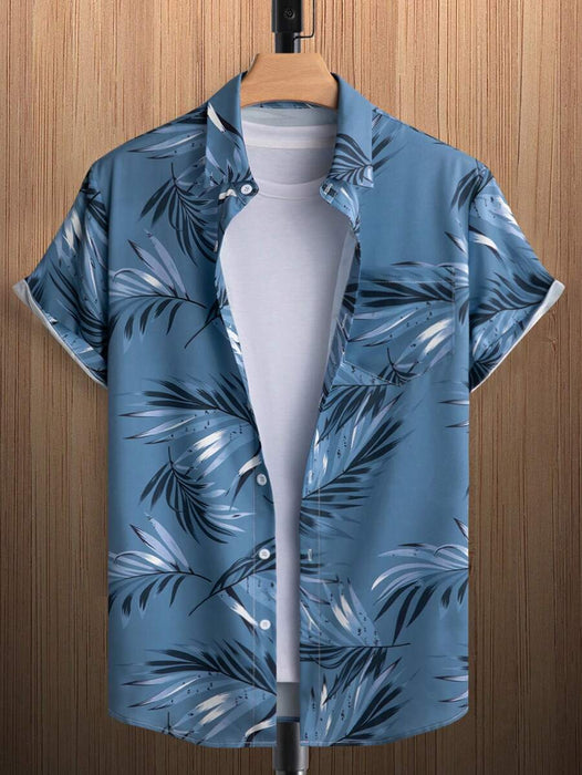 Short Sleeve Tropical Printed Shirts