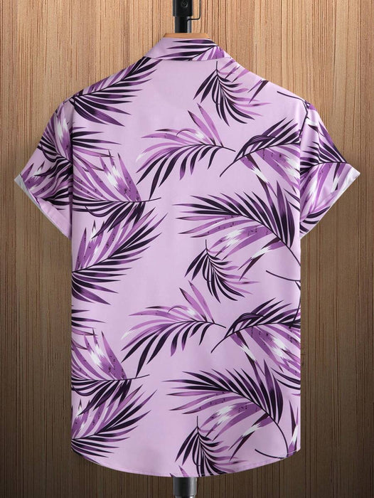 Short Sleeve Tropical Printed Shirts