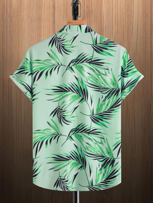 Short Sleeve Tropical Printed Shirts