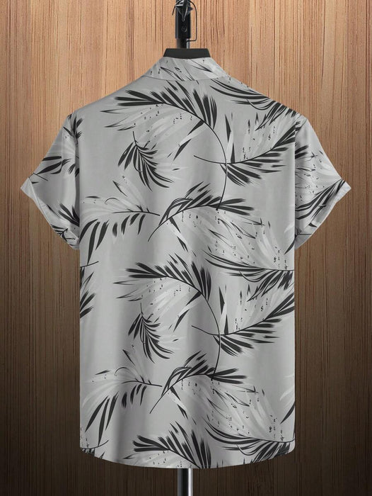 Short Sleeve Tropical Printed Shirts