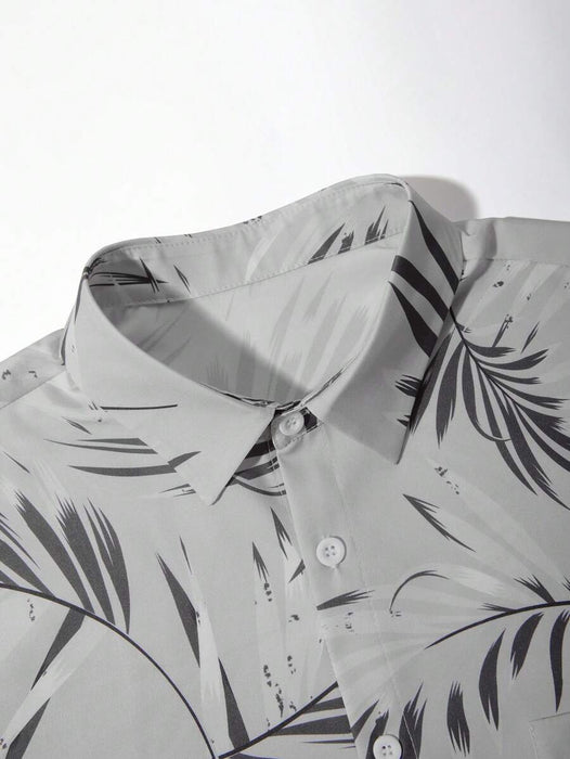 Short Sleeve Tropical Printed Shirts