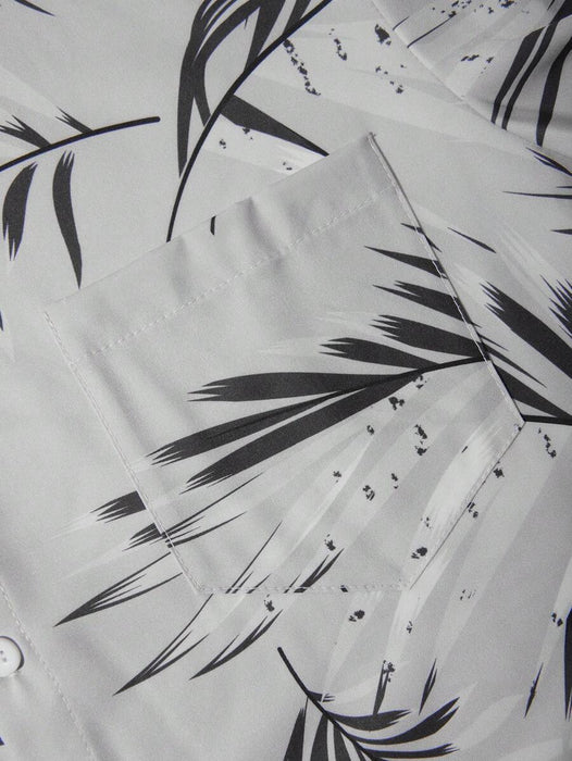 Short Sleeve Tropical Printed Shirts