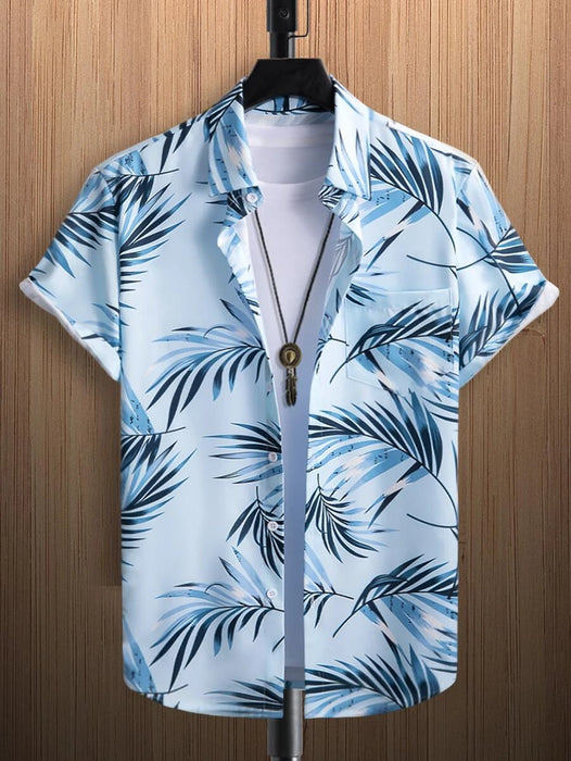 Short Sleeve Tropical Printed Shirts