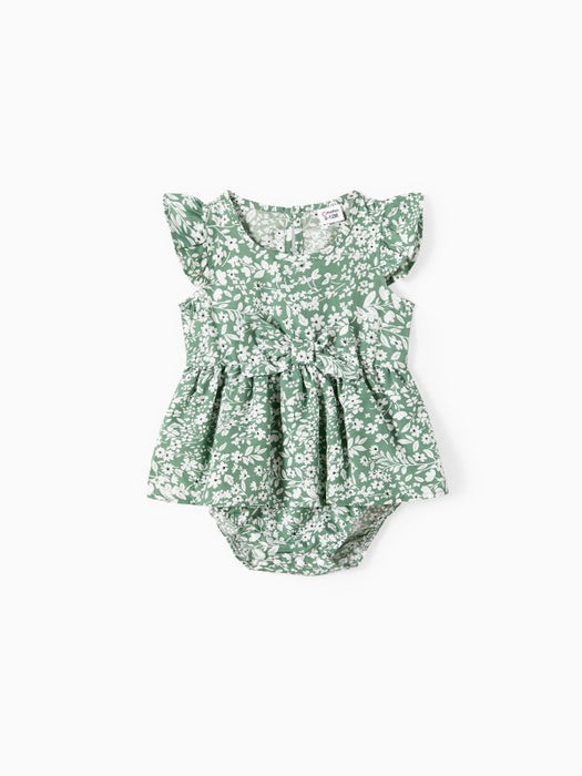 Smocked Floral Family Matching Sets