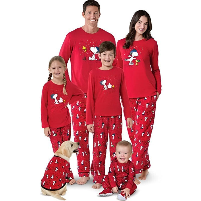 Snoopy Family Pajamas Matching Sets