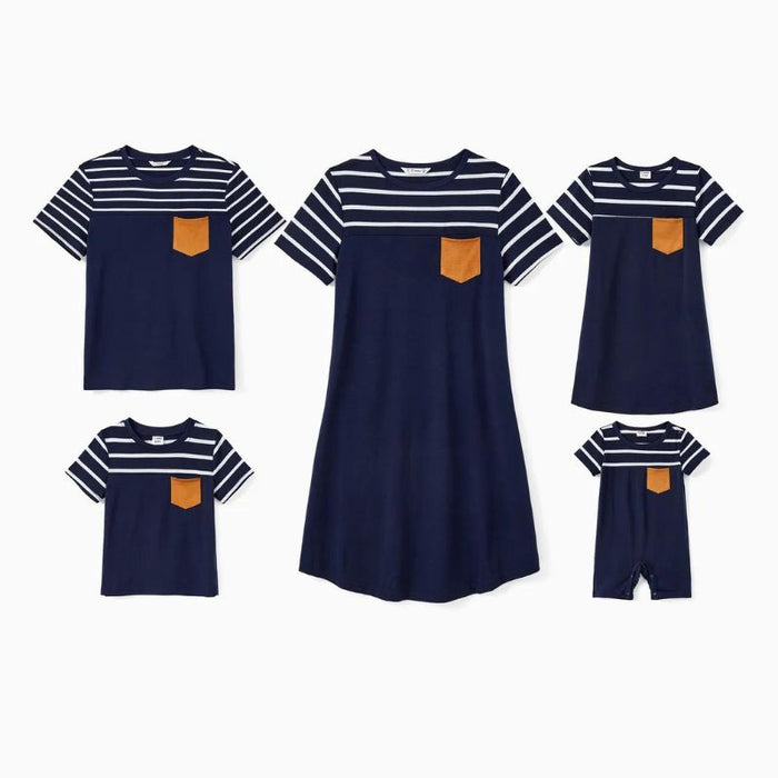 Striped Family Matching Sets