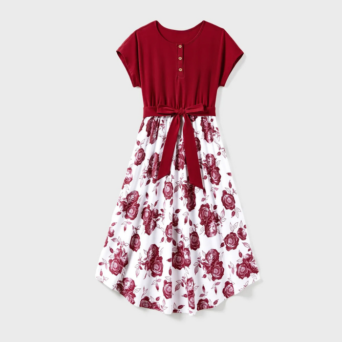 Summer Bloom Collection Family Matching Outfit Set